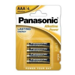 AΛΚΑΛΙΚΕΣ ΜΠΑΤΑΡΙΕΣ PANASONIC POWER AAA (4 ΤΕΜΑΧΙΑ)