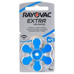  ΜΠΑΤΑΡΙΕΣ ΑΚΟΥΣΤΙΚΩΝ ΒΑΡΗΚΟΪΑΣ RAYOVANC 6 ΤΕΜΑΧΙΑ
