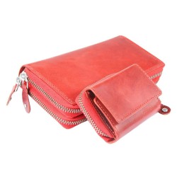 JUST- 2 ΠΟΡΤΟΦΟΛΙΑ ΑΠΟ ΓΝΗΣΙΟ ΔΕΡΜΑ ΣΕ ΣΕΤ, ΠΡΟΣΤΑΣΙΑ RFID JU40006-005