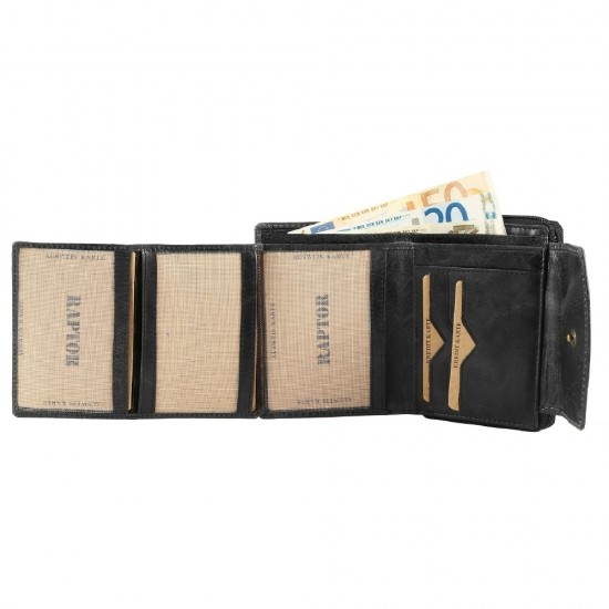 RAPTOR ΓΥΝΑΙΚΕΙΟ ΠΟΡΤΟΦΟΛΙ ΑΠΟ ΓΝΗΣΙΟ ΔΕΡΜΑ. RA40041-001