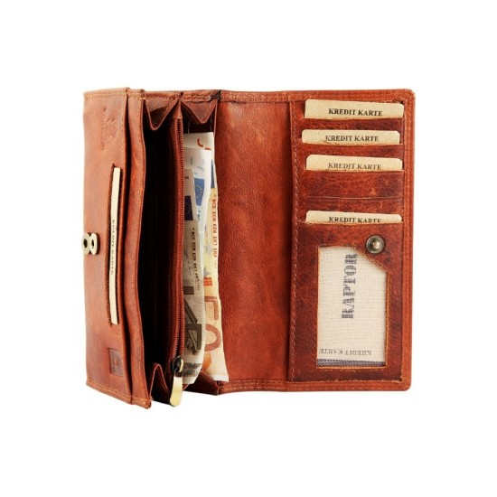 ΓΥΝΑΙΚΕΙΟ ΠΟΡΤΟΦΟΛΙ RAPTOR ΑΠΟ ΓΝΗΣΙΟ ΔΕΡΜΑ. RA40001-003