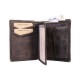 Akzent Ανδρικό πορτοφόλι από γνήσιο δέρμα, RFID προστασία 3000257-001