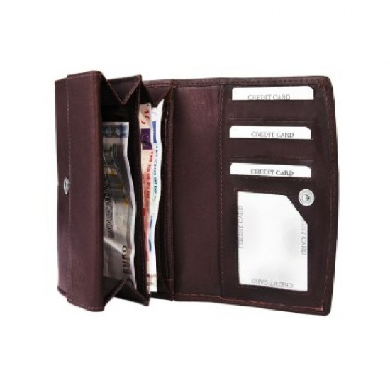 Excellanc Γυναικείο Πορτοφόλι από γνήσιο δέρμα 3000343-002