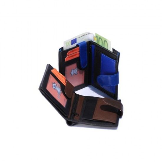 Αντρικό πορτοφόλι από γνήσιο δέρμα W1494