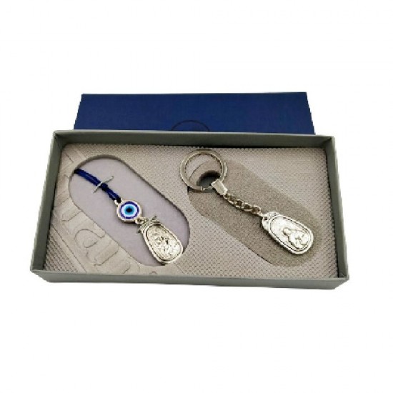 ΣΕΤ ΜΠΡΕΛΟΚ ΜΕ ΓΟΥΡΙ ΠΑΝΑΓΙΑ & ΑΓΙΟΣ ΧΡΙΣΤΟΦΟΡΟΣ 40143