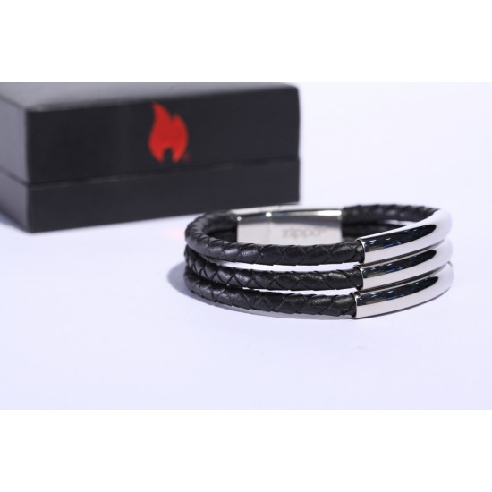 ΑΝΔΡΙΚΟ ΒΡΑΧΙΟΛΙ ZIPPO ΑΠΟ ΑΤΣΑΛΙ 2.006.235