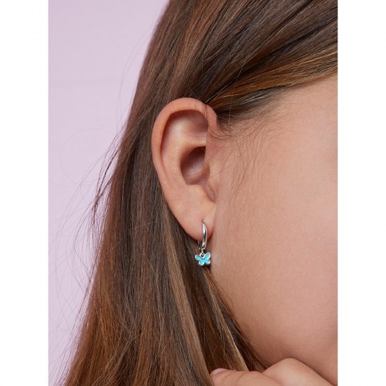 Ασημένια σκουλαρίκια Marea Silver D02401/AD