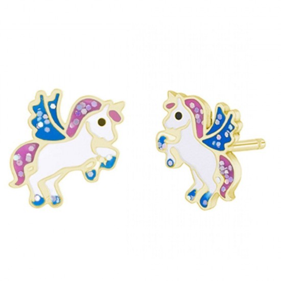 Ασημένια σκουλαρίκια Marea Silver D02401/BF