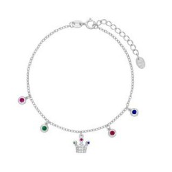 Ασημένιο βραχιόλι Marea Silver D02403/AN