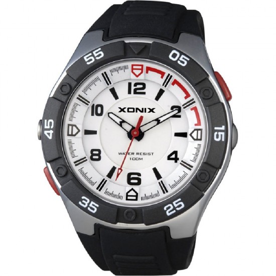 ΡΟΛΟΪ XONIX Black Rubber Strap QKB-005