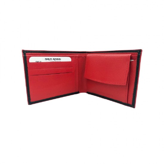 ΠΟΡΤΟΦΟΛΙ MARIO ROSSI ΣΕ ΜΑΥΡΟ ΧΡΩΜΑ 5940S RED