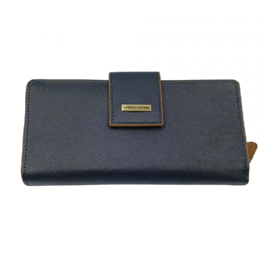 MARIO ROSSI ΓΥΝΑΙΚΕΙΟ ΠΟΡΤΟΦΟΛΙ ΑΠΟ ΓΝΗΣΙΟ ΔΕΡΜΑ ΣΕ ΜΑΥΡΟ ΧΡΩΜΑ1152BL-BR
