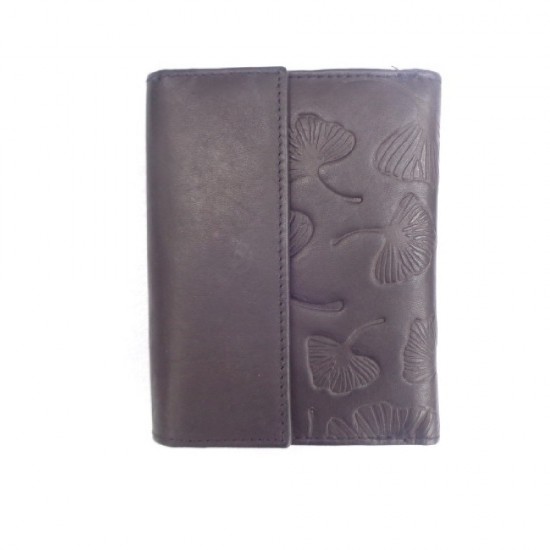 Δερμάτινο Γυναικείο Πορτοφόλι LUXUS ART LEY 12 black