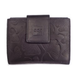 Δερμάτινο Γυναικείο Πορτοφόλι LUXUS ART LEY 12 black