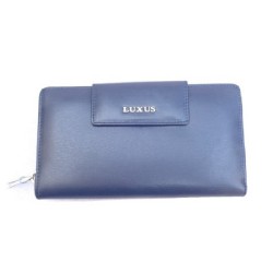 ΔΕΡΜΑΤΙΝΟ ΓΥΝΑΙΚΕΙΟ ΠΟΡΤΟΦΟΛΙ Luxus 50311, Δέρμα, Μπλε