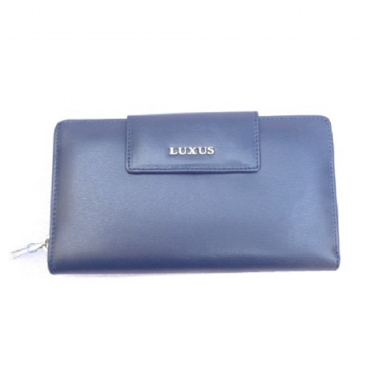 ΔΕΡΜΑΤΙΝΟ ΓΥΝΑΙΚΕΙΟ ΠΟΡΤΟΦΟΛΙ Luxus 50311, Δέρμα, Μπλε