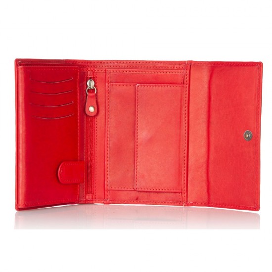 ΔΕΡΜΑΤΙΝΟ ΓΥΝΑΙΚΕΙΟ ΠΟΡΤΟΦΟΛΙ ΚΟΚΚΙΝΟ 8349red