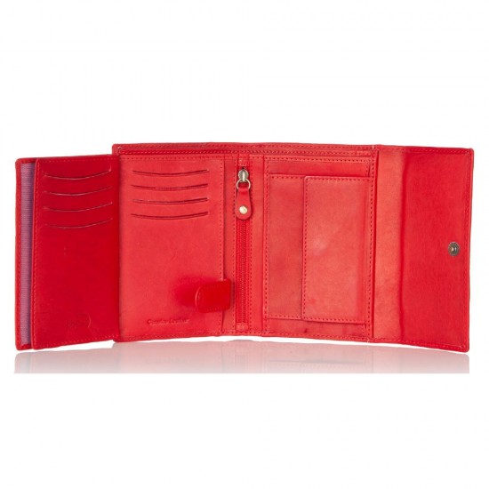 ΔΕΡΜΑΤΙΝΟ ΓΥΝΑΙΚΕΙΟ ΠΟΡΤΟΦΟΛΙ ΚΟΚΚΙΝΟ 8349red