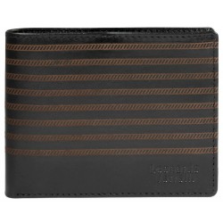 Πορτοφόλι Leonardo Verrelli από γνήσιο δέρμα, προστασία RFID, 3000458-001