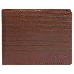 Πορτοφόλι Leonardo Verrelli από γνήσιο δέρμα, προστασία RFID, 3000458-002