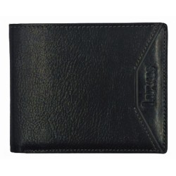 LUXUS ΔΕΡΜΑΤΙΝΟ ΠΟΡΤΟΦΟΛΙ ΜΑΥΡΟ LX4358