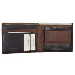 LUXUS ΔΕΡΜΑΤΙΝΟ ΠΟΡΤΟΦΟΛΙ ΚΑΦΕ LX4358BR