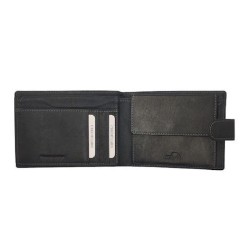 LUXUS ΔΕΡΜΑΤΙΝΟ ΠΟΡΤΟΦΟΛΙ ΜΑΥΡΟ LX27-1