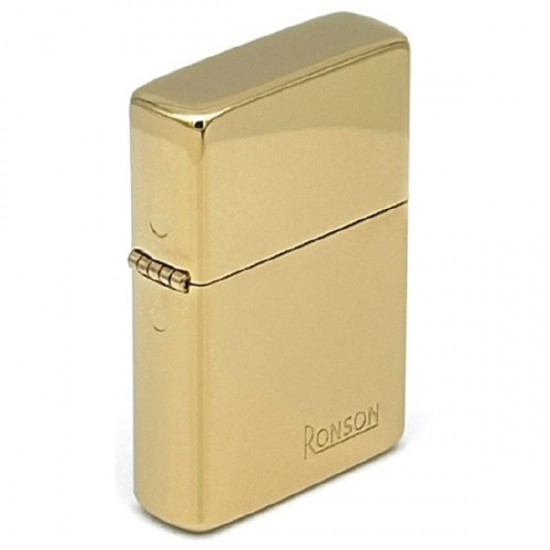RONSON ΤΥΠΟΥ ZIPPO ΣΕ ΧΡΥΣΟ ΓΥΑΛΙΣΤΕΡΟ  20002