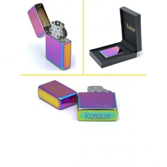 RONSON ΤΥΠΟΥ ZIPPO ΣΕ ΙΡΙΔΙΖΟΝ ΧΡΩΜΑ 20005