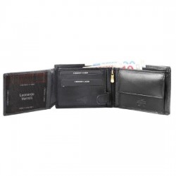 LEONARDO VERRELLI ΑΝΔΡΙΚΟ ΠΟΡΤΟΦΟΛΙ ΑΠΟ ΓΝΗΣΙΟ ΔΕΡΜΑ 3000117-001