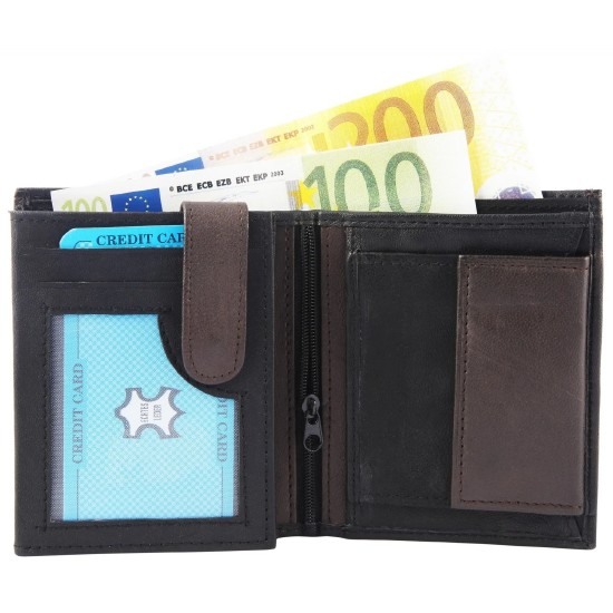 Steinmeister Ανδρικό Πορτοφόλι από γνήσιο δέρμα 3000168-006