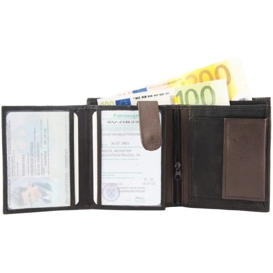 Steinmeister Ανδρικό Πορτοφόλι από γνήσιο δέρμα 3000168-006