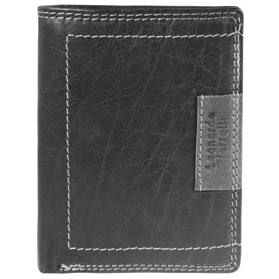 LEONARDO VERRELLI ΑΝΔΡΙΚΟ ΠΟΡΤΟΦΟΛΙ ΑΠΟ ΓΝΗΣΙΟ ΔΕΡΜΑ 3000270-001