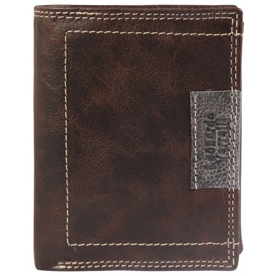 LEONARDO VERRELLI ΑΝΔΡΙΚΟ ΠΟΡΤΟΦΟΛΙ ΑΠΟ ΓΝΗΣΙΟ ΔΕΡΜΑ 3000270-002