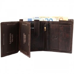 LEONARDO VERRELLI ΑΝΔΡΙΚΟ ΠΟΡΤΟΦΟΛΙ ΑΠΟ ΓΝΗΣΙΟ ΔΕΡΜΑ 3000270-002
