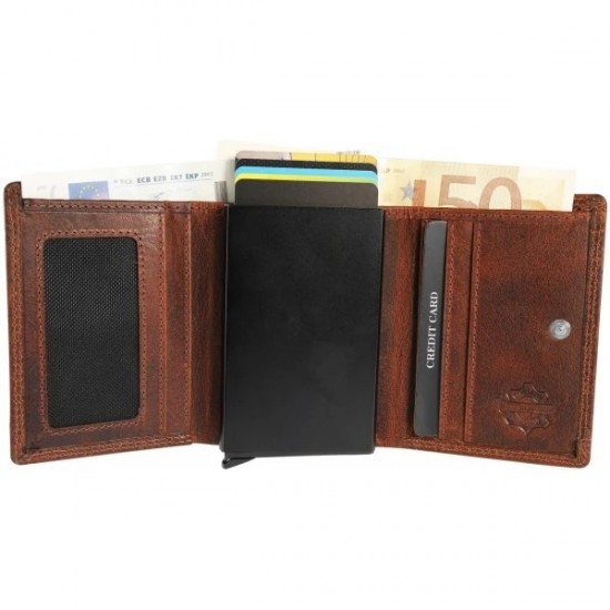 Πορτοφόλι καρτών Leonardo Verrelli 3000469-001