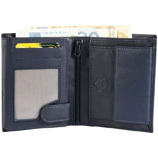 Excellanc Ανδρικό Πορτοφόλι από γνήσιο δέρμα 3000068-002