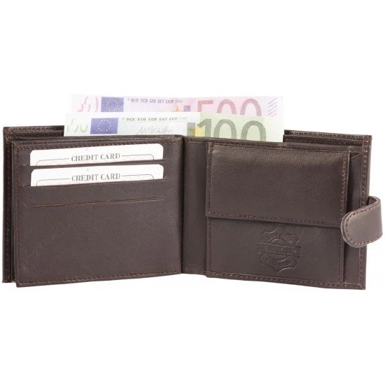 Steinmeister Ανδρικό Πορτοφόλι από γνήσιο δέρμα 3000430-002