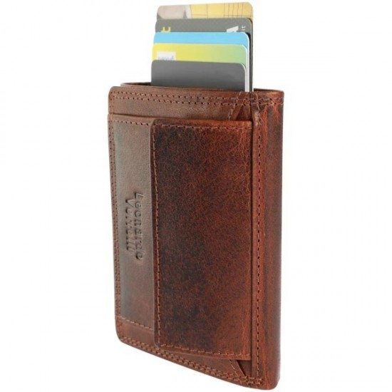 Πορτοφόλι καρτών Leonardo Verrelli 3000469-001