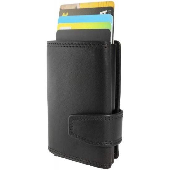 Πορτοφόλι καρτών Leonardo Verrelli vintage 3000476-001