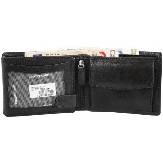 LEONARDO VERRELLI ΑΝΔΡΙΚΟ ΠΟΡΤΟΦΟΛΙ ΑΠΟ ΓΝΗΣΙΟ ΔΕΡΜΑ 3000338-001