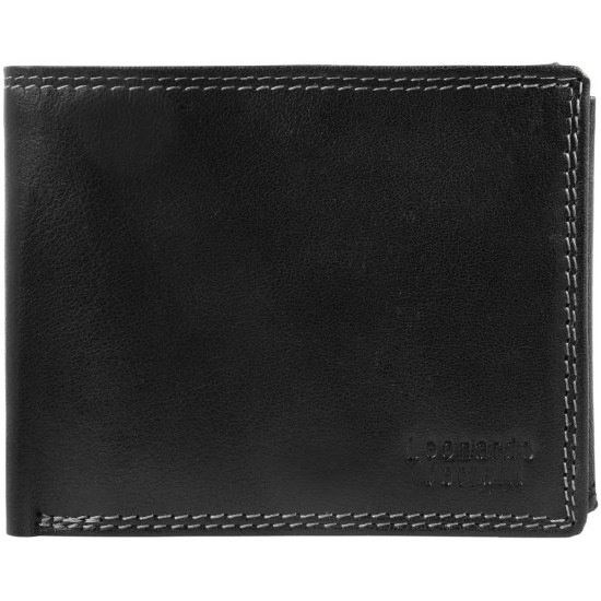 LEONARDO VERRELLI ΑΝΔΡΙΚΟ ΠΟΡΤΟΦΟΛΙ ΑΠΟ ΓΝΗΣΙΟ ΔΕΡΜΑ 3000338-001