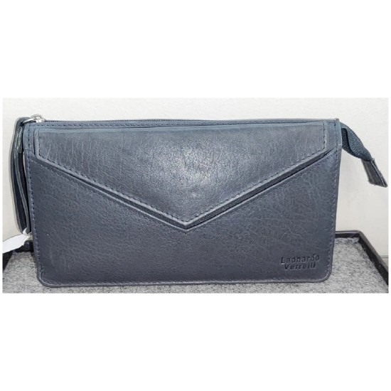 Leonardo Verrelli  ΓΥΝΑΙΚΕΙΟ ΠΟΡΤΟΦΟΛΙ ΑΠΟ ΓΝΗΣΙΟ ΔΕΡΜΑ, RFID ΠΡΟΣΤΑΣΙΑ 3000454-002