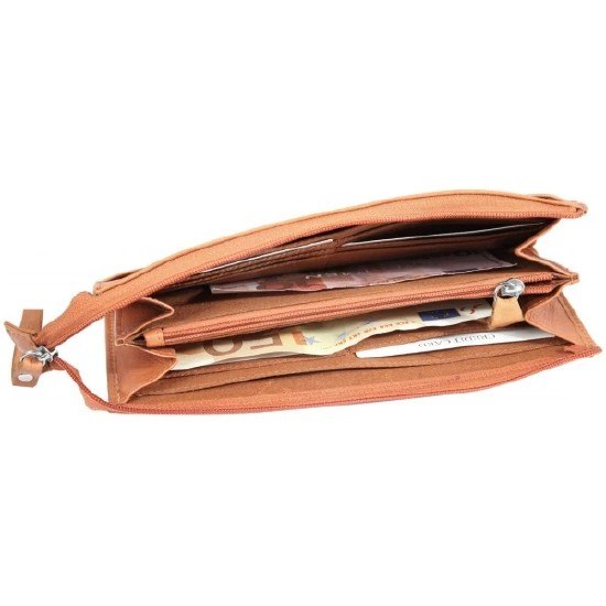 Leonardo Verrelli  ΓΥΝΑΙΚΕΙΟ ΠΟΡΤΟΦΟΛΙ ΑΠΟ ΓΝΗΣΙΟ ΔΕΡΜΑ, RFID ΠΡΟΣΤΑΣΙΑ 3000454-003