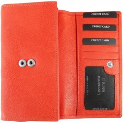 Leonardo Verrelli  ΓΥΝΑΙΚΕΙΟ ΠΟΡΤΟΦΟΛΙ ΑΠΟ ΓΝΗΣΙΟ ΔΕΡΜΑ, RFID ΠΡΟΣΤΑΣΙΑ 3000492-004