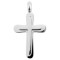 Akzent ατσάλινο κρεμαστό κόσμημα, απλός σταυρός 5020096-001